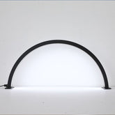 Half Moon LED Adjustable Lamp for Beauty services 28inch - GreenLife-Magnifying Lamp